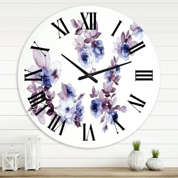 Designart 1 in Traditional Wall Clock
