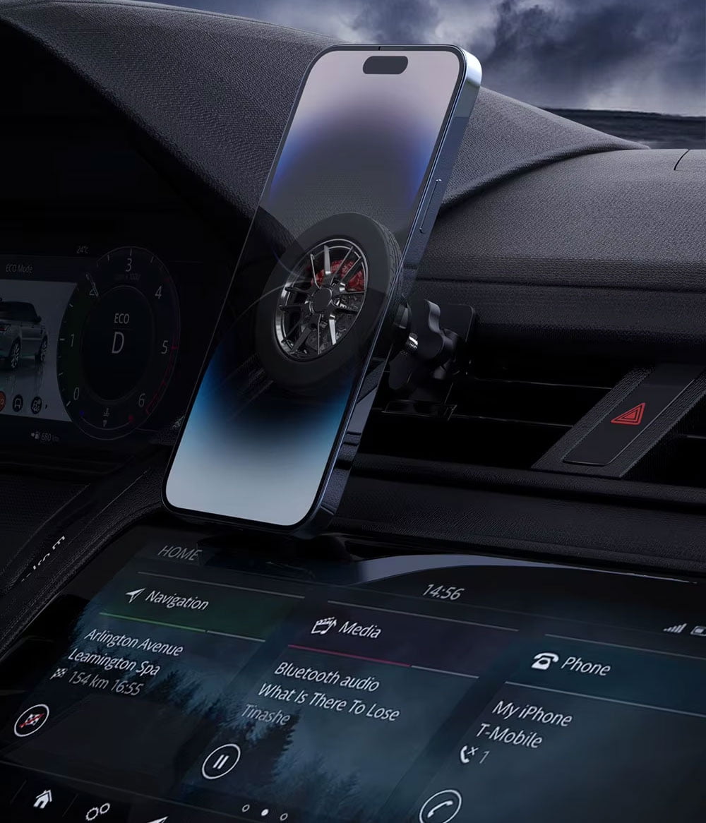 Car Mount for OnePlus 11/12/12R/13/13R 5G - Magnetic Air Vent Phone Holder MagSafe Compatible Swivel Strong Grip