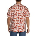 thumbnail image 3 of Sikiie Sea Creatures Men's Cuban Shirt, Hawaiian Shirts, Business Casual Button Down Shirts, Short Sleeve Shirt-X-Large, 3 of 5