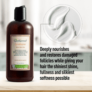 Just Nutritive Grow New Hair Conditioner for Fuller Thicker Hair Growth, Conditions Scalp and Hair for Men and Women, 16oz
