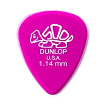 Dunlop Delrin Standard Guitar Picks - 12-Pack - 1.14mm - Magenta