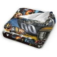 thumbnail image 2 of Football Team Fan Gifts Football Throw Blanket Soft Fleece Flannel City Classic Throw Blanket 60x50Inches Style2, 2 of 6