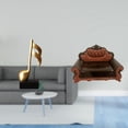 thumbnail image 2 of Escultura de silla con , de resina, adorno creativo de mesa, centro de mesa, escritorio, chimenea, regalo de inauguración, mueble en mi, 2 of 8