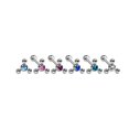 thumbnail image 1 of Lot Of 6 Tongue Rings Barbells Surgical steel 14g, 1 of 4