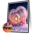 thumbnail image 2 of Cuadros Decorativos 5D bricolaje ronda completa taladro diamante pintura casa de dibujos animados Kit Home Decor (B6163) DQrwqpou Nuevos Originales, 2 of 9