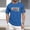 002Blue, variant on Hogleaql Patriotic 250th Anniversary T-Shirt Men's 1776-2026 Patriotic Short Sleeve Crew Neck American Flag T-Shirts Trendy Independence Day Loose Fit Tshirt Blue 4XL