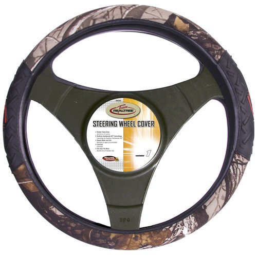 Team Realtree Camo Steering Wheel Cover