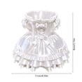 thumbnail image 3 of onlyliua Princess Dress Desktop Storage Box Princess Skirt Pen Holder Cute Girly Makeup Brush Organizer Decorative Tabletop Storage for Teens Dorm Room Gift Idea, 3 of 6