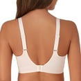 thumbnail image 3 of Ellen Tracy Super Soft Wirefree Smooth Microfiber Comfort Bra (White/Pink, S), 3 of 5