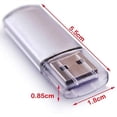 thumbnail image 2 of Unidad Flash USB 3.0 BRI 32 GB Giratoria Plateada, 2 of 5