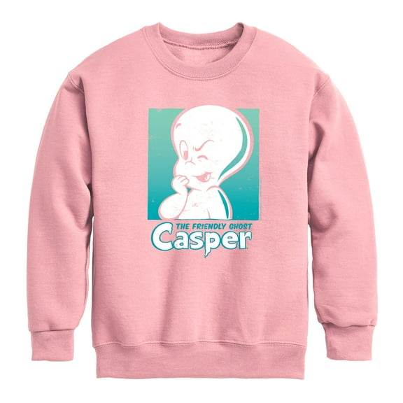 Casper Comic Cover  - Toddler And Youth Crewneck Fleece Sweatshirt