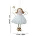 thumbnail image 3 of Uuiauoio Christmas Angel Ornament Hanging Decor Cloth Material Tree Decoration for Home Holiday Party Gift Festive Atmosphere Thanksgiving Birthday Celebration Ornaments, 3 of 6