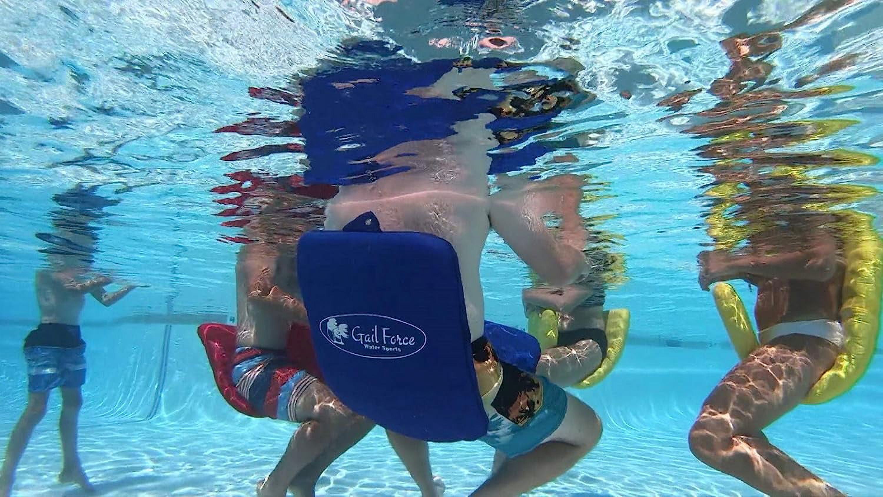 Gail Force GFWI620 Water Sports Travel Inflatable Saddle Float, Navy