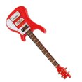 thumbnail image 3 of Electric Guitar Brooch Pins Vintage Alloy Brooches Miniature Instrument Lapel Pin Bass Handicraft Model Red Rounded Corner Musical for Music Lovers Family Friends Wear, 3 of 9