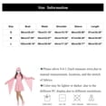 thumbnail image 6 of Pink Ghost Face Halloween Costume, Sparkling Hooded Dress with Mask, Jagged Sleeves Cosplay Outfit Set for Theme Party, 2-Piece, 6 of 6