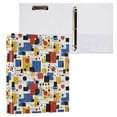 thumbnail image 5 of Three Ring Binder Square and Circle 1.5 Inch Round Binder D-Rings for Office Supplies and More, 5 of 9