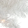 thumbnail image 4 of Northlight 2' Pre-Lit Slim Tinsel Artificial Christmas Tree- Clear Lights, 4 of 5