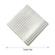 thumbnail image 5 of Kearding Amplias aplicaciones Cubierta de drenaje cuadrada Fabricada con acero inoxidable Fácil de instalar Fácil de limpiar Accesorios de baño 7 CM, 5 of 6