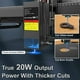 thumbnail image 3 of Grabador láser de diodo TwoTress TS2, máquina cortadora de grabado de 20W, 450x450mm para madera y Metal, 3 of 8
