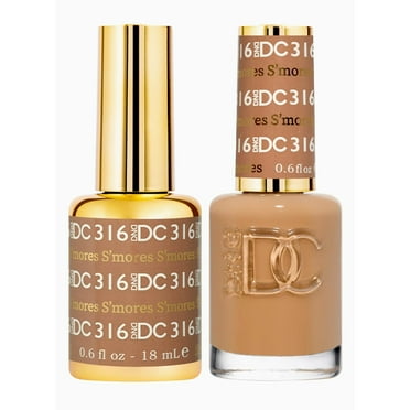 DND DC Gel & Matching Lacquer Polish DUO 316 S'MORES