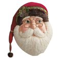 thumbnail image 1 of 120CM Decoración colgante de madera de Papá Noel para adornos interiores y exteriores de fiesta de Navidad, 1 of 4