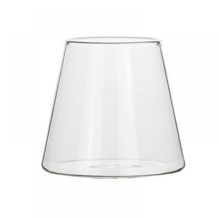 

9.47oz Conical Glass Cups Beer Coffee Mug Tea Juice Milk glass Whiskey Glass Drinkware Cups Transparent Drinkware