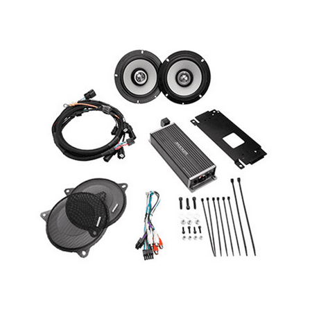 Kicker 6-1/2" Speaker/300 W Amplifier Kit - Harley Davidson 50Hds144