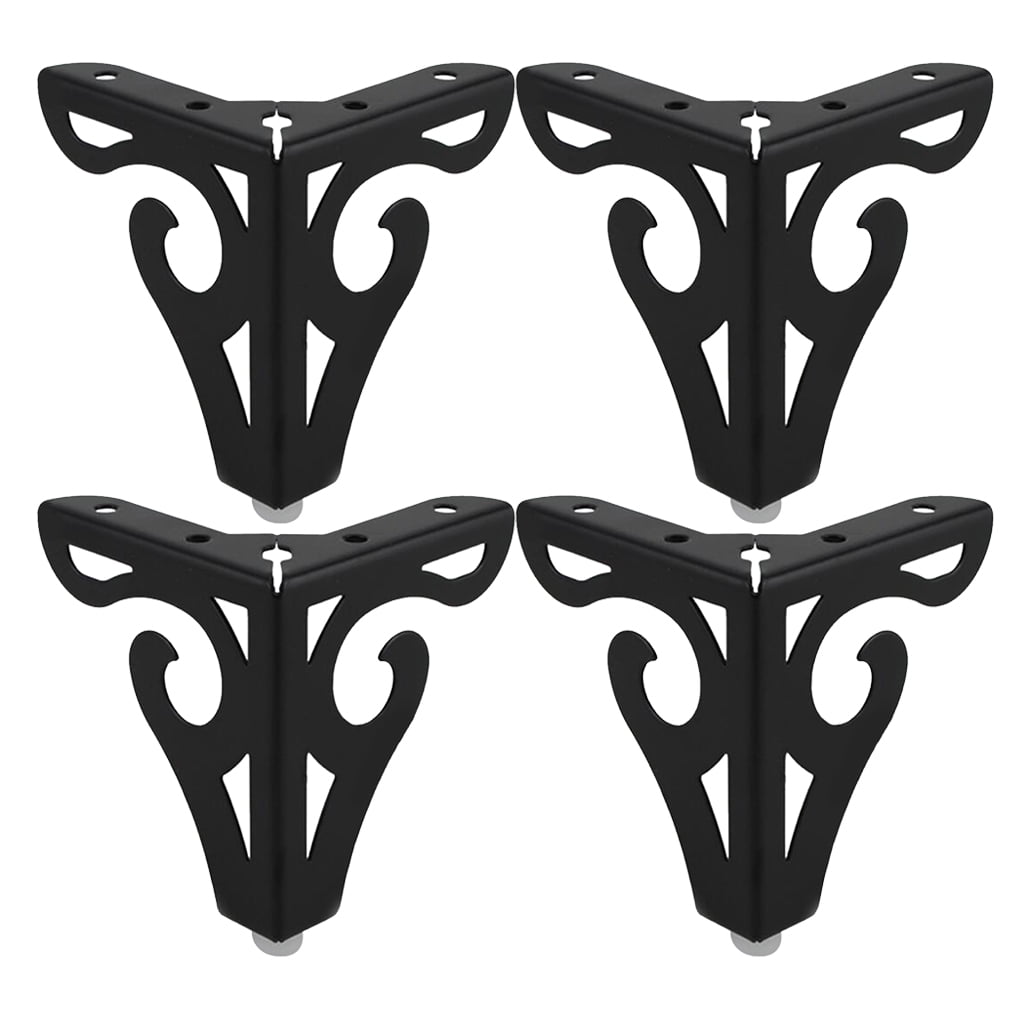 4pcs Hollow Out Sofa Legs Replacement Furniture Legs