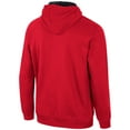 thumbnail image 2 of Men's Colosseum Red Utah Utes Team Half-Zip Pullover Hoodie, 2 of 2