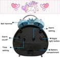 thumbnail image 3 of Clock Cartoon Alarm Clock with Night Light Silent Alarm Clock Children's Alarm Clock Birthday Christmas Gift, 3 of 4