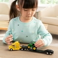 thumbnail image 7 of "John Deere Semi Truck with Tractor 1:64 Scale (Styles Vary)", 7 of 7