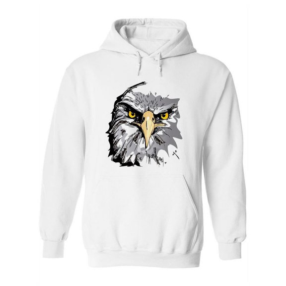 Eagle Beautiful Drawing Hoodie Women -Image by Shutterstock, Female XX-Large