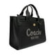 thumbnail image 3 of Bolsa Tote Cargo Bubble  C0ach  de piel Negra con logo bordado, 3 of 8