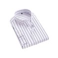 thumbnail image 1 of Fashnice Chemises pour Hommes Col à Revers Chemise Tunique Boutonnée Blouse Décontractée de Vacances Blanche m, 1 of 2