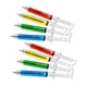 thumbnail image 1 of 24pcs Creative Needle Tube Shaped Ball Point Pen Ballpoint Pen Funny School Supplies for Students(Blue and Red and Green and Yellow), 1 of 4