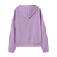 thumbnail image 4 of Chaqueta Sudadera básica para mujer, corte holgado, con capucha, estilo informal, con cremallera, ropa de calle, traje Kuymtek Púrpura S para Mujer, 4 of 8
