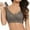 Grey, variant on Seamless Comfort Bralette For Push Up Enhance Lightly Padded Wirefree T Shirt Bra Soft Non Straps, XXL, Black
