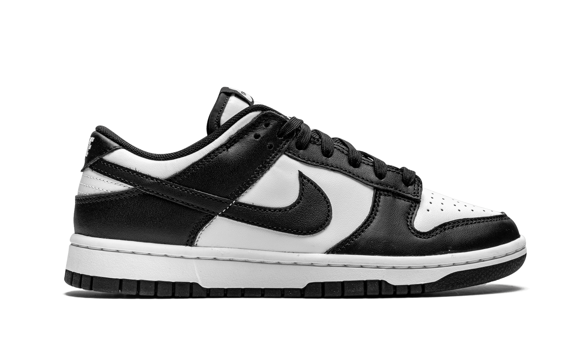 NIKE MENS Dunk Low Retro "Black / White - Panda" DD1391 100 from Stadium Goods
