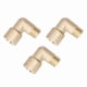 thumbnail image 1 of 3-Pack Reducing Elbow, 90-Degree Angle, Corrosion-Resistant, Durable Forged Brass Fitting for Plumbing Connections, 1 of 5
