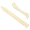 thumbnail image 2 of COSMOBETTY Bone Folder Tool Abs Beige 2Pcs 8.1x1x0.1in, 2 of 6