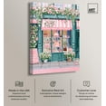 thumbnail image 2 of Whimsical Storefront Canvas Fashion Art Print by Art Remedy, Gallery Wrapped, 10 x 15, 2 of 7