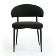 thumbnail image 5 of Set of 2 Belden Brown Woven Rope Fabric Dining Chair with Plastic Frame, 5 of 8