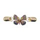 thumbnail image 5 of Clip de cárdigan de suéter de aleación, broche en forma de mariposa, diamantes de imitación, cierre de Clip lindo, cierres de capa para chal,, 5 of 9