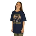thumbnail image 2 of Clark Hull Cunningham Tres Leches Cute Head Basketball Cartoon Kids Heavy Cotton Tee-KWBCC22083B-Navy-XS, 2 of 3