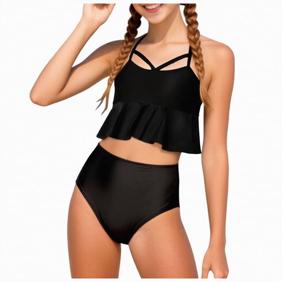 UAYOTSE Girls Swimsuit Bikini Sets 2 Piece Bathing Suits for Teen Girls Swimwear,Sizes 13-14 Years