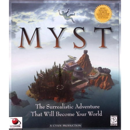 Myst - The Surrealistic Adventure That Will Become Your World. - Windows 3.1 / 95 Retail Box Version