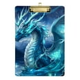 thumbnail image 6 of ALAZA Plastic Clipboard A4 Letter Size Decorative Clipboards for Students Women Men 9" x 12.5" Magic Dragon Wings, 6 of 6
