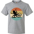 thumbnail image 3 of Inktastic Octopus Vintage Sunset Youth T-Shirt, 3 of 5