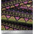 thumbnail image 2 of Soimoi Cotton Duck Fabric Aztec Geometric Print Sewing Fabric Yard 42 Inch Wide, 2 of 3