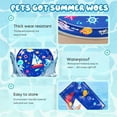 thumbnail image 4 of Water Mat for Cats Dogs, 2025 New Thickened Cat Water Mat with Fish, Pet Cat Water Bed Play Mat, Cool Comfort Water Sensory Playmat for Pet & Kids (A3, 25.6), 4 of 8